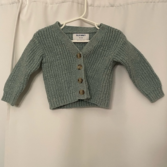 Old Navy Other - Old Navy Toddler Green Knit Cardigan